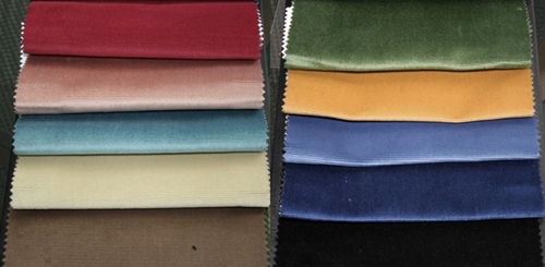 Tutti i colori disponibili per le tende fonoassorbenti VigLab