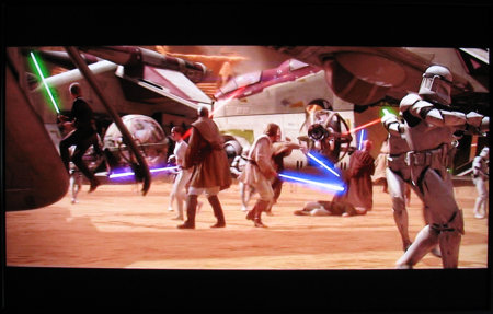 Il formato cinemascope si presenta così