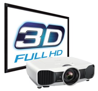 Schermo e videoproiettore 3D in promozione natalizia